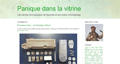 Desktop Screenshot of paniquedanslavitrine.com